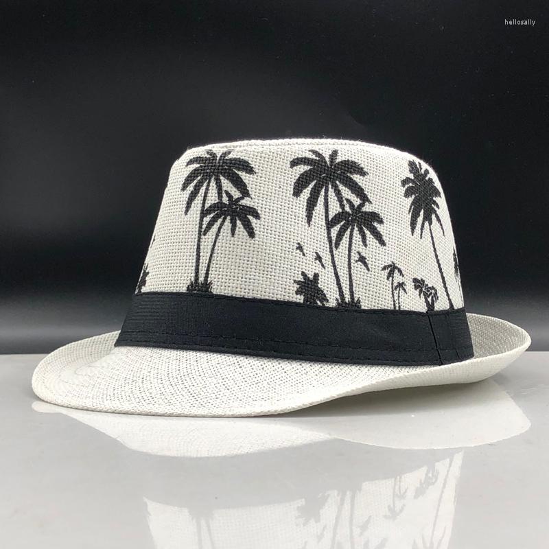 

Berets Straw Sun Hat For Men Summer Sweet Retro Kid Hats Beach Panama Chapeu Feminino Fedoras Boy, White