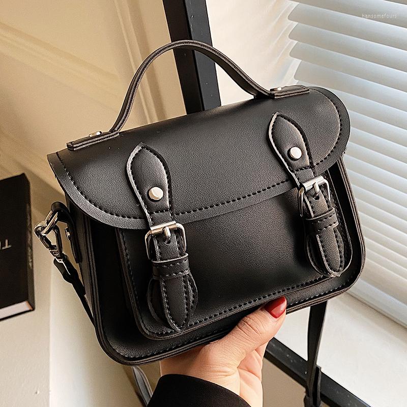 

Evening Bags Casual Pu Leather Women Handbags Satchels High Quality Ladies Small Shoulder Messenger Designer Female Crossbody Bag, Black