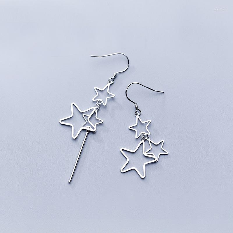

Dangle Earrings MloveAcc Collection 925 Sterling Silver Original Stars Drop Earring 2022 Women's Fashion Jewelry Gift