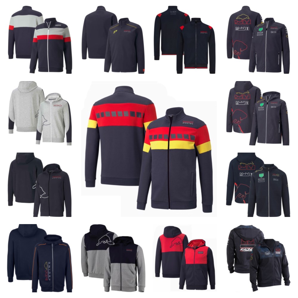 

F1 sweater summer new zipper racing suit men's leisure team sports sweater coat