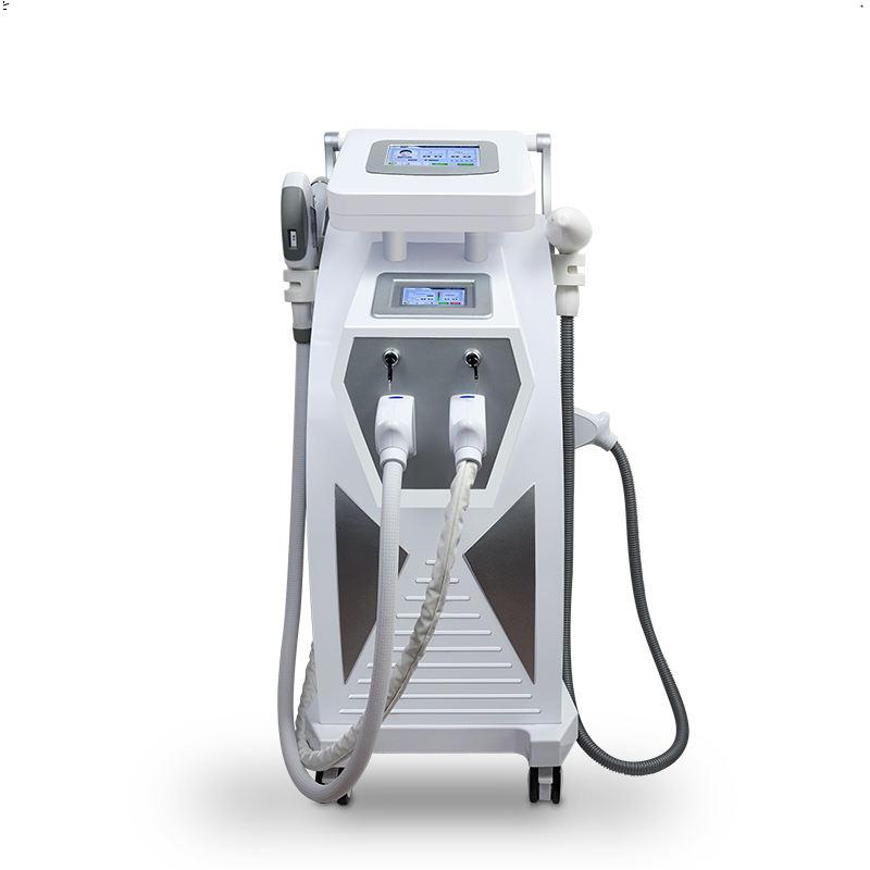 high quality 3 in 1 Tattoo Removal / Hair Removal Machine Elight ipl opt rf and Yag Laser Device-image-825812030