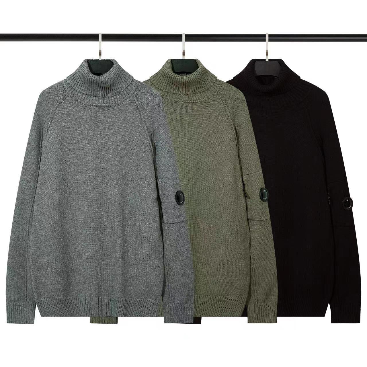 

Men's Sweaters Winter Turtleneck Cotton Slim Knitted Pullovers Korean Style Solid Casual Male Autumn Knitwear 221207, Army green