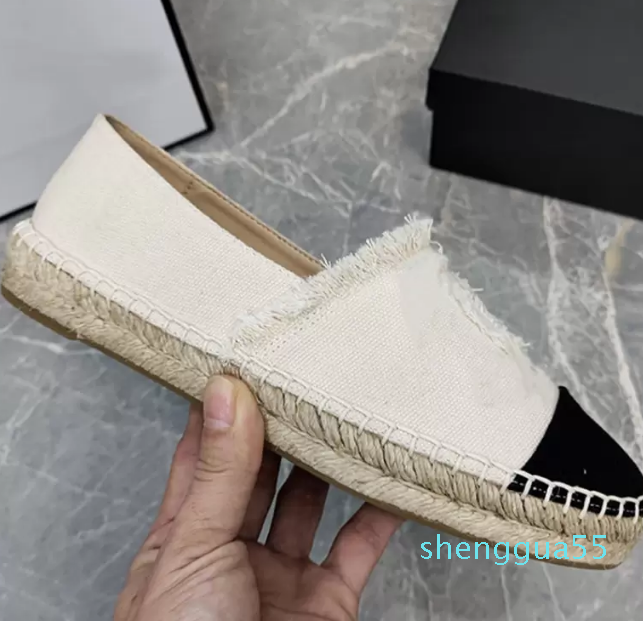 

dress Shoes Women Sewing Flax Slip On Loafers Hemp Canvas Size 35-42 Plus, As pic