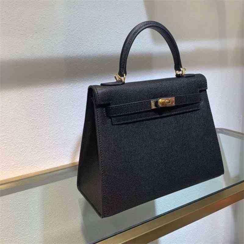 

herme handbags herme 2023 Bag handbag Designer Handbags Upgrade Rich Second Generation High Sense Classic Leather Youth Portable One Shoulder Messenger 6PKI
