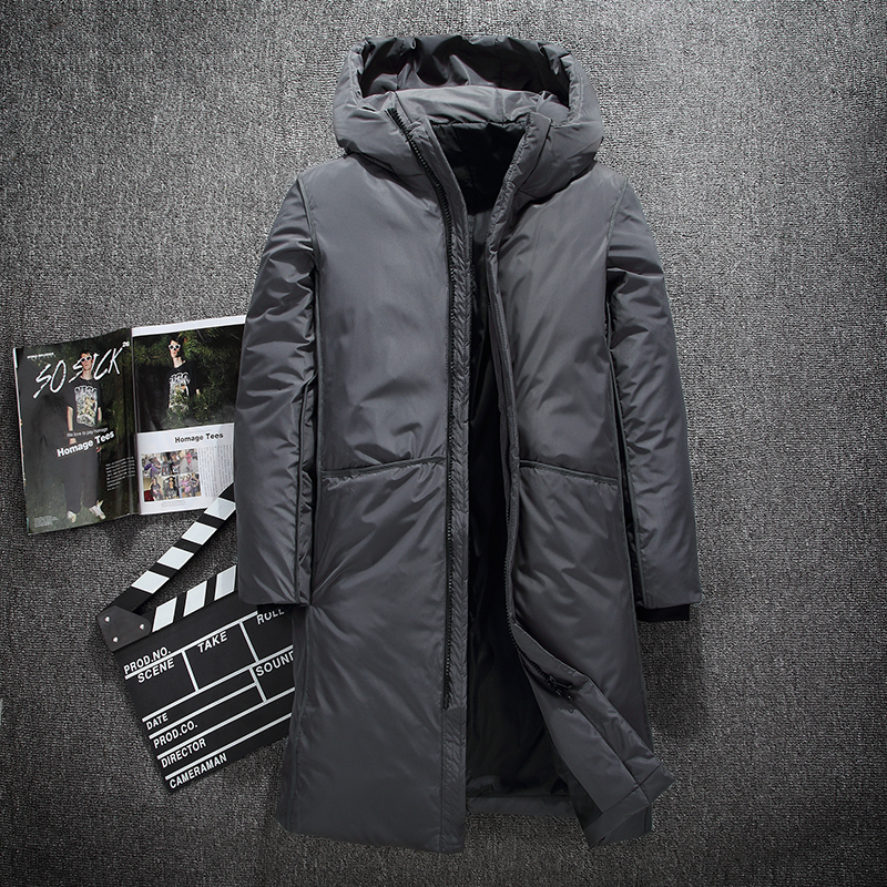 

Mens Down Parkas Warm Thick winter down jacket men brand clothing Top quality XLong Male White duck coat M3XL 221207, 7085 black