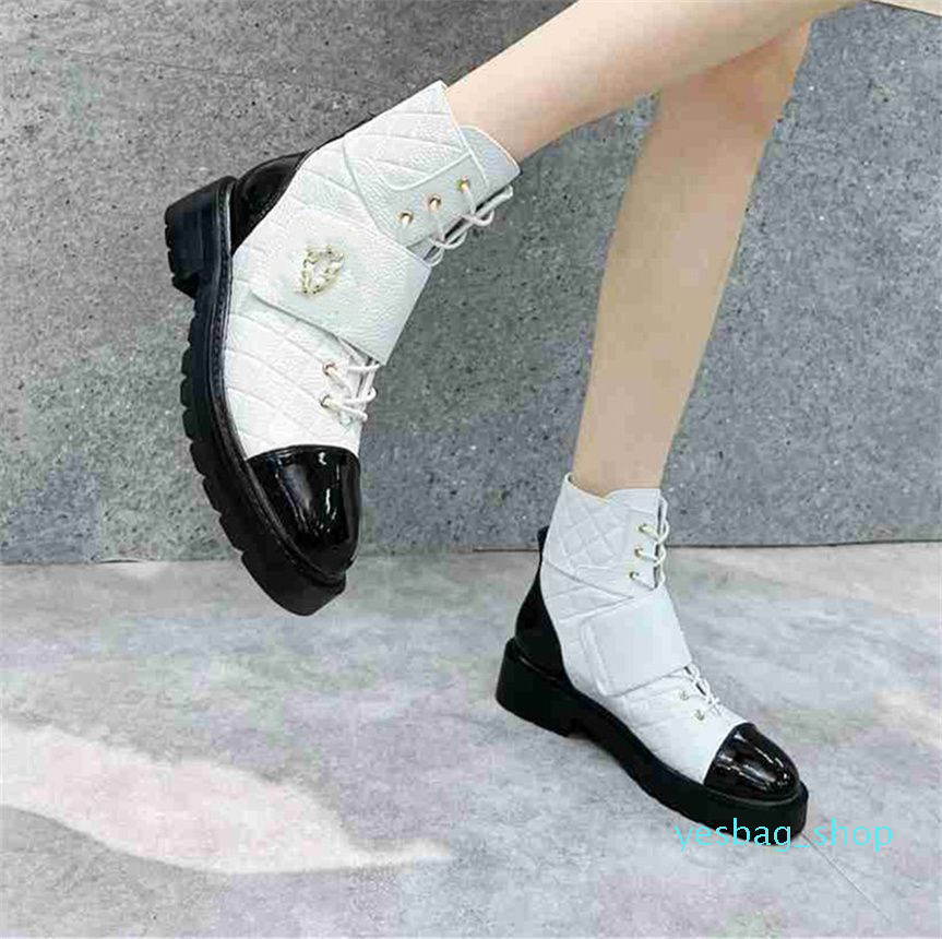 

2022 Designer Channel Boots Shoes Nude Black Pointed Toe Mid Heel Long Short 33 Shoes Fmn