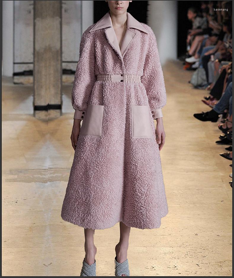 

Women' Trench Coats See Orange Spring Long Coat Women Sleeve Turn -Down Outwear With PU Spliced 4 Colors SO2129, Black