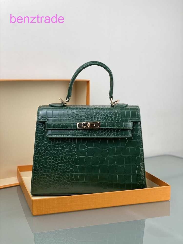 

Herme Kely bags for women online shop 25cm female crocodile Single Shoulder Messenger Hand large women's 8MHF, White7