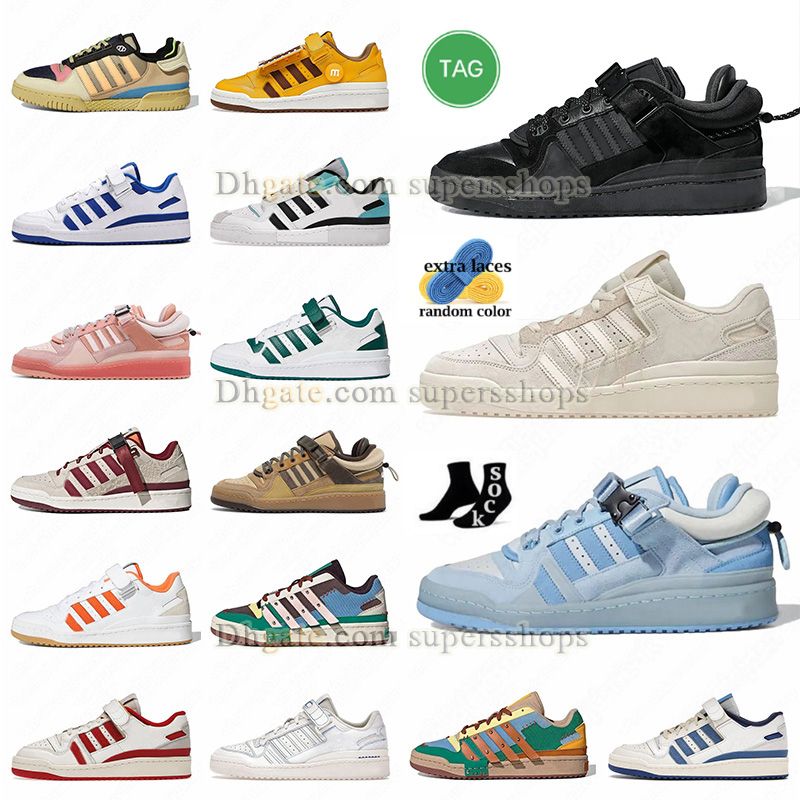 

Forum Running Shoes Bad Bunny Core Black White Grey Light Blue Bird The First Cafe Easter Egg Hazy Copper True Orange Benito Amber Aqua Mens Original Sneakers Trainers, A6 white royal