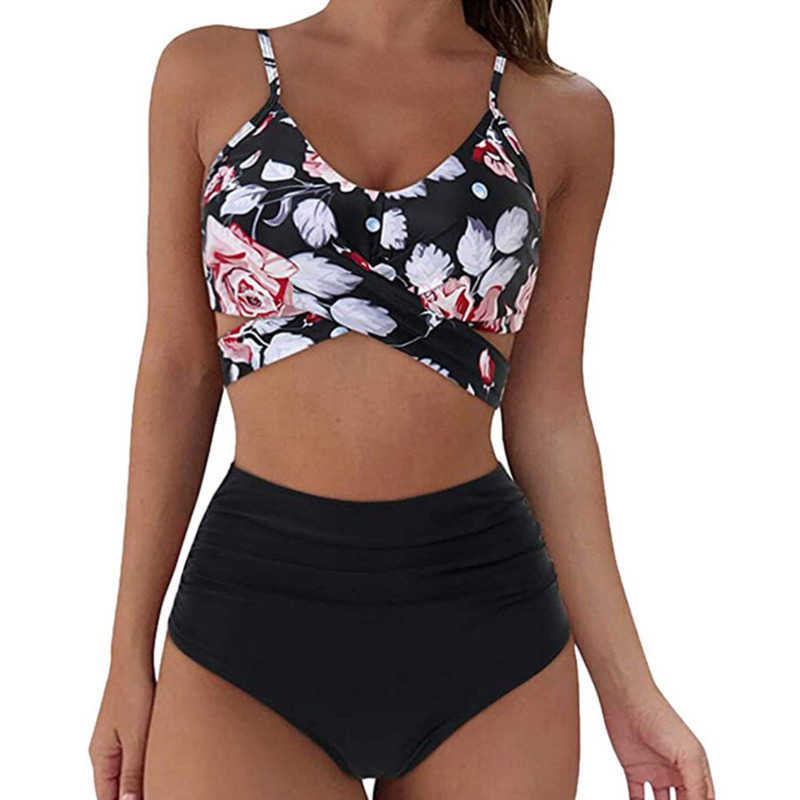 

Bras Sets Summer Sexy Floral Bikinis Print Swimwear Push Up Bikini Women's Swimsuits Beach Wear Female Pool Swimming Bathing Suit 2022 T221206, C21092302a