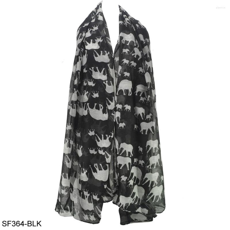 

Scarves World Of Shawls Ladies Womens Elephant Print Scarf Wraps Shawl Soft Sarong