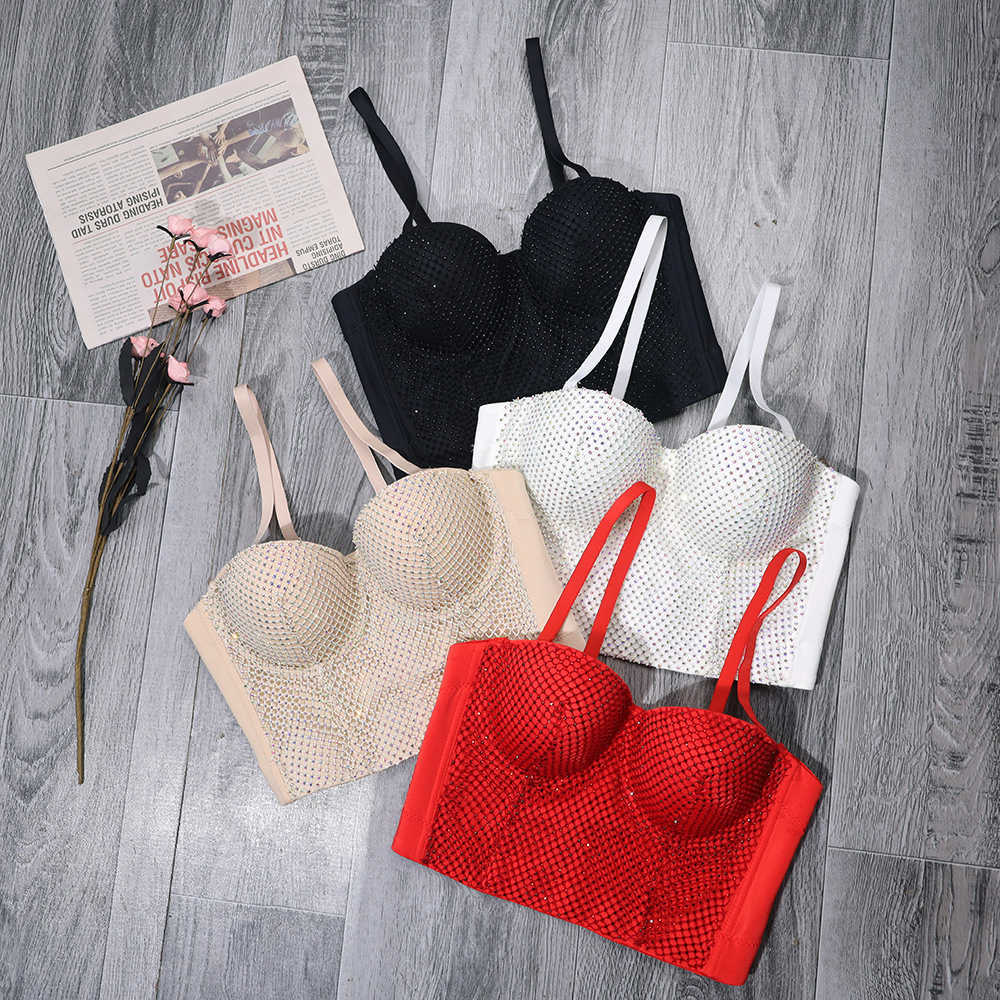 

Elastic mesh underwear body shaping short Strapless top sexy navel exposed suspender vest female, White ab color on white background