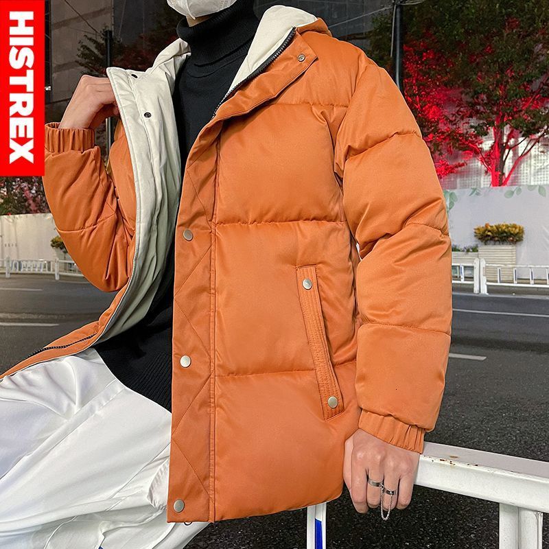

Men s Down Parkas HISTREX Brand Men Jackets Hoody High Quality Hip Hop Korea Style Jacket Bubble Parka Women Puffer Outwears Mens Clothing 221206, Beige