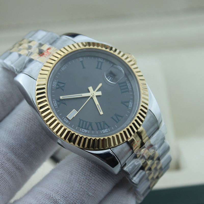 Men&#039;s leisure mechanical watch 40MM stainless steel glow-in-the-dark waterproof sports watches-image-826283872