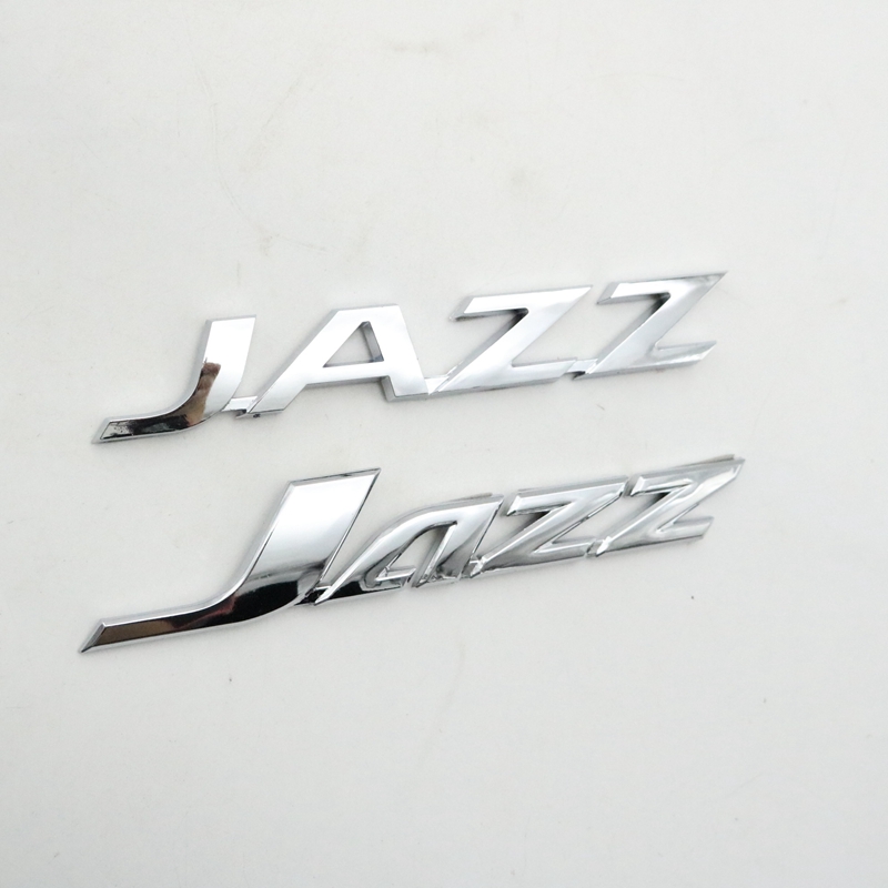

Chrome Sticker Badge Car Rear Gate Nameplate Decal For Honda Jazz Emblem Tailgate Badge Logo 2008-2019, Style