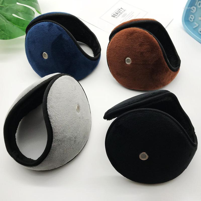 

Berets Earmuff Polyester Unisex Fold Away Padded Ear Muff Winter Fleece Warmer, 04