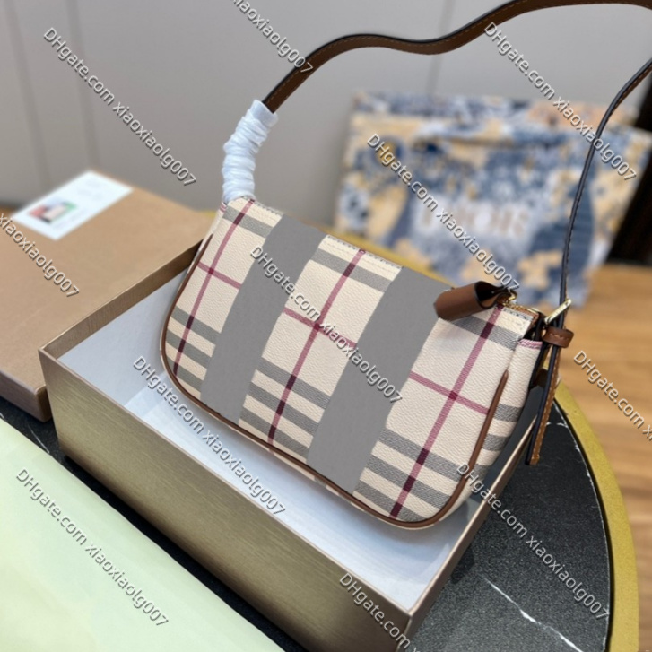 

Canvas leather bag fashion casual Vintage plaid handbag High quality unique Designer Shoulder Bags Luxury wallet womens Cross body bags Hobo Totes purses, A1
