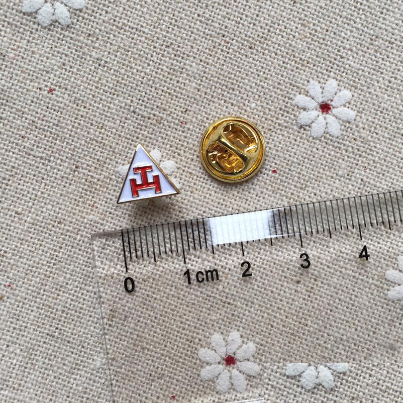 

Pins Brooches 10Pcs Small York Rite Triple Tau Triangle Masonic Pins Masonry Badges Mason Lapel Pin Enamel Brooch Masons Gift For F Dhjgc