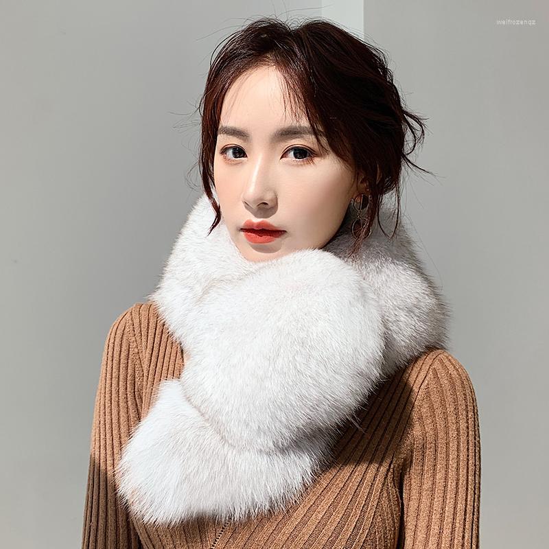 

Scarves Lantafe Fur Scarf Winter Scarfs Shawl Ladies Multiple Color Natural Whole Keep Warm Fashion