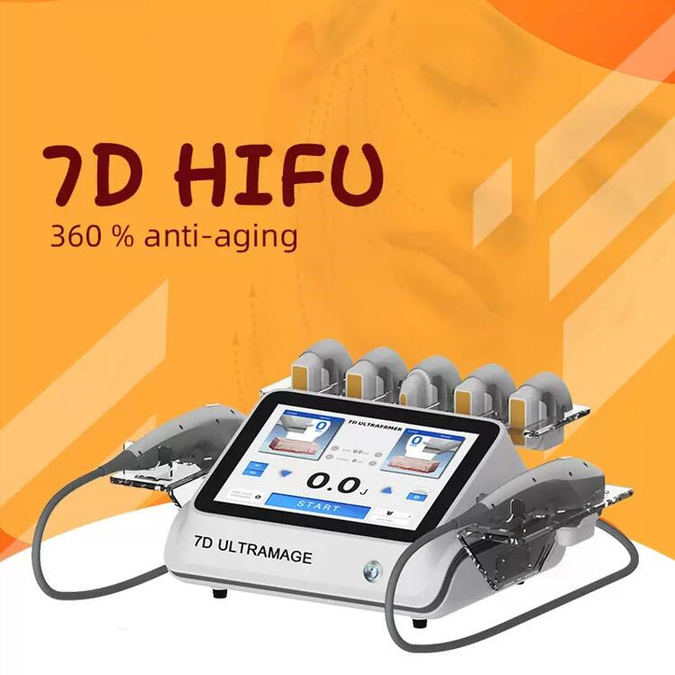 

Clinic Used 7D HIFU SMAS Machine Skin Care Anti Wrinkle Removal Face Neck Lift Salon Beauty Equipment High Intensity Ultrasound Skin Tightening Device