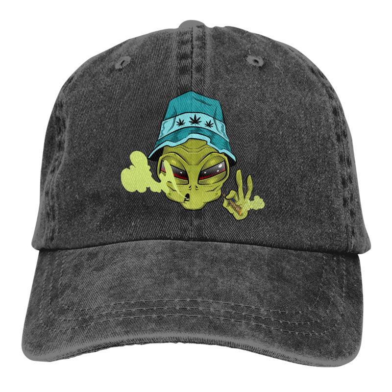 

Berets Aliens Baseball Cap Cowboy Hat Peaked Bebop Hats Men And Women, Black