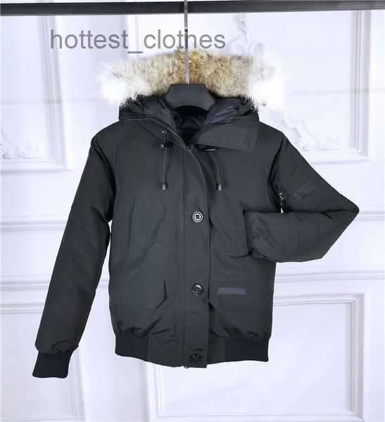 

canada Men' Down Parkas Canadian Goose Women Jackets Wolf Fur Collar Feather -filled Hoodie Stylist Windbreaker Winter Coats for Female 5et62 2 goose E2B0, Ivory