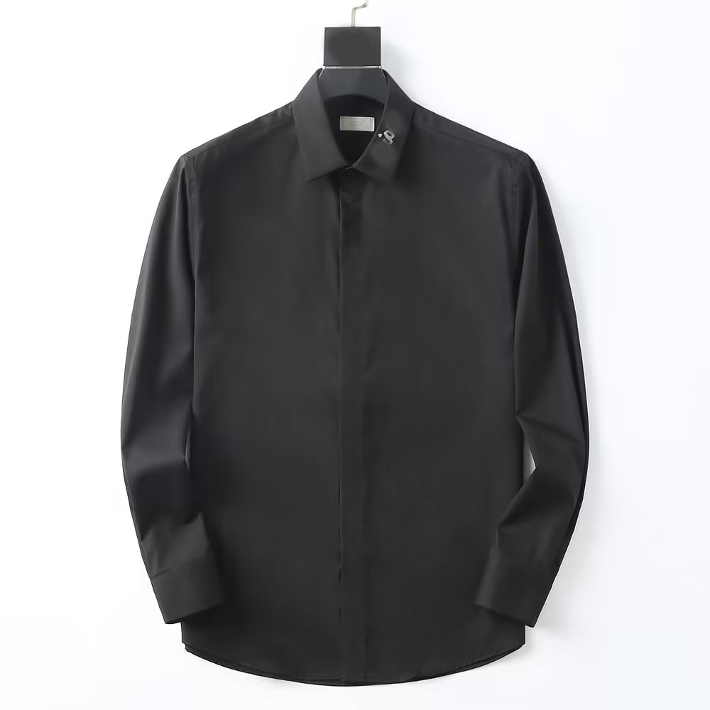 

Designers Mens Dress Shirts Business Fashion Casual Shirt Brands Men Spring Slim Fit Shirts chemises de marque pour hommes #26, Colors