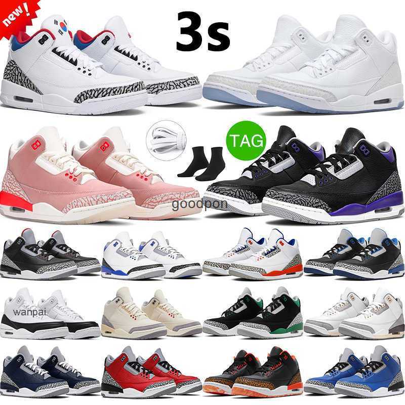 

3s Retro Dark Iris Men Women Basketball Shoes Court Purple Sport Blue Neapolitan Jumpman 3 Kumquat Sports Tra Jordas Jorden Shoe, #1 cardinal red