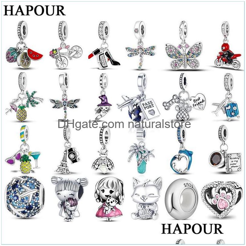 

Charms 925 Sterling Sier Dangle Charm Hapour Plating Travel Beads Bead Fit Pandora Charms Bracelet Diy Jewelry Accessories Drop Deli Dhlie
