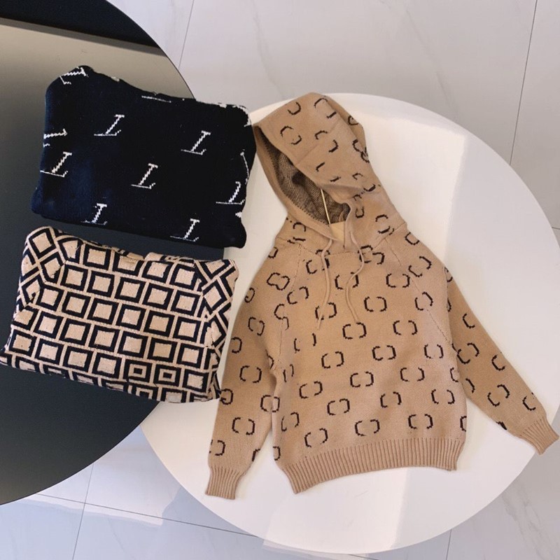 

kids clothes baby Designer hoodie pullover sweater kid hoodies for boys girls knitted long sleeve oversized essentials letter fashion style