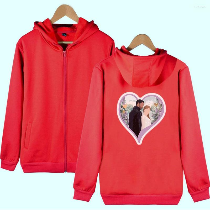 

Men' Hoodies WAWNI Bridgerton Zip Hooded Sweatshirt Loose Polyester Plus Cotton Volleyball Creative Hoodie Zipper, Black
