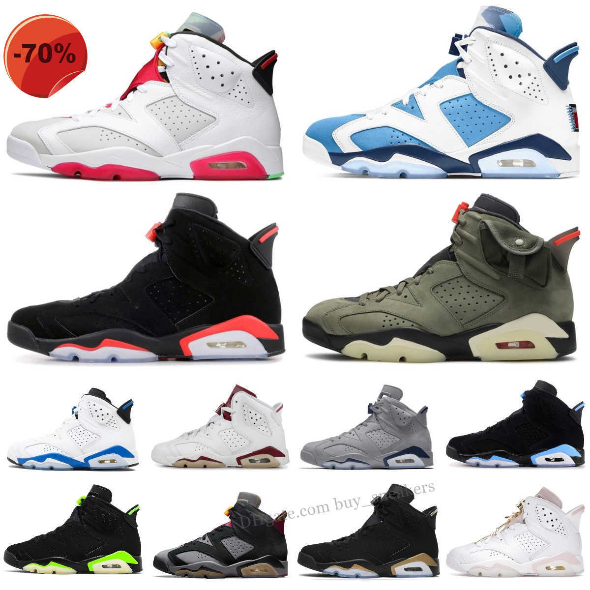

High shoes Mens 6s basketball shoes lnfrared jumpman 6 Metallic Silver Red Oreo UNC Midnight Navy British Khaki Olive Maroon Hare Bordeaux DMP mens, 6017