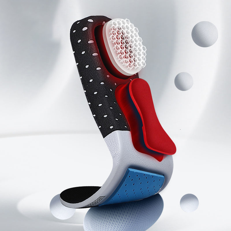 

Shoe Parts Accessories Cuttable Silicone Insoles for Men Women Ortic Arch Support Sport Pad Soft Running Insert Cushion Memory Foam Insole 221208