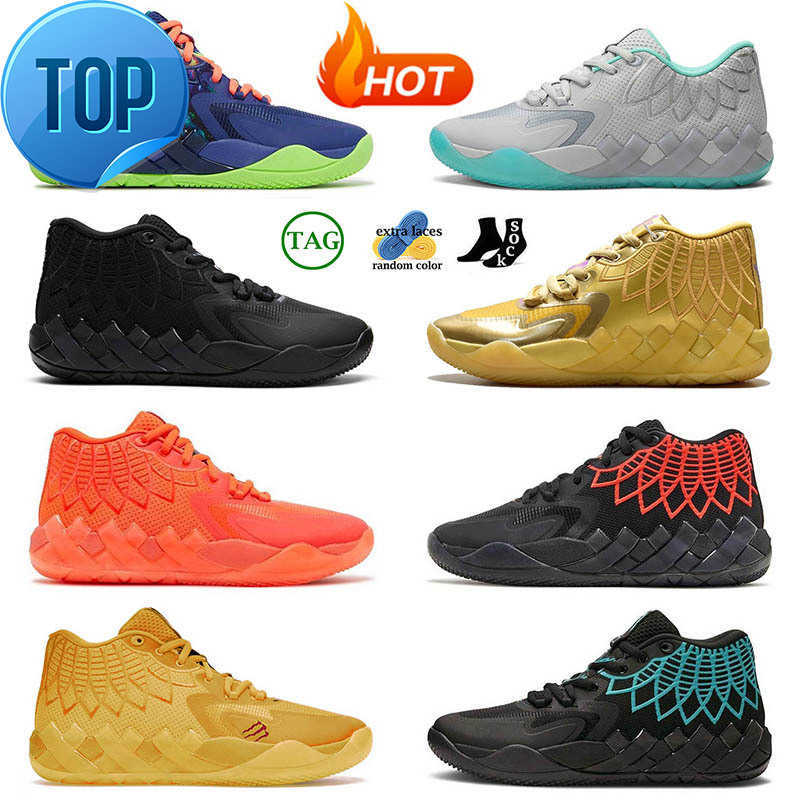 

Athletic TOP Shoes Hotting Selling Basketball Shoes LaMelo Ball MB.01 Black Blast Rock Ridge Red White Silver Not From Here Rick and Morty, B8 beige