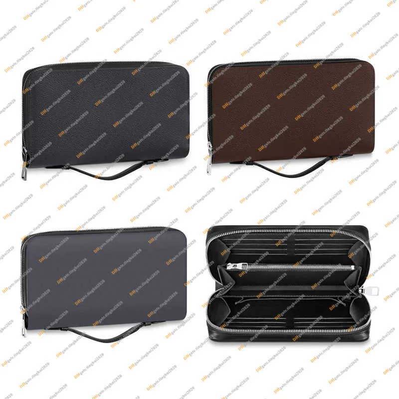 

ZIPPY XL WALLET M61698 Designer Fashion Men's Smartphone Passport Card Key Holder Long Wallet Pouch Organizer Travel Case Clutch Pochette M61506 N41503, Brown with flowers