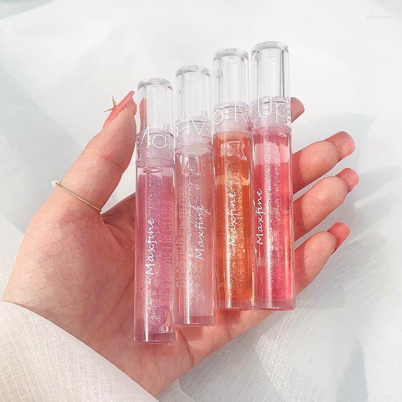 

Lip Gloss Makeup Jelly Glaze With Glitter For Men And Women Glasting Water Transparent Waterproof Hydrating Brighten Lips, 04