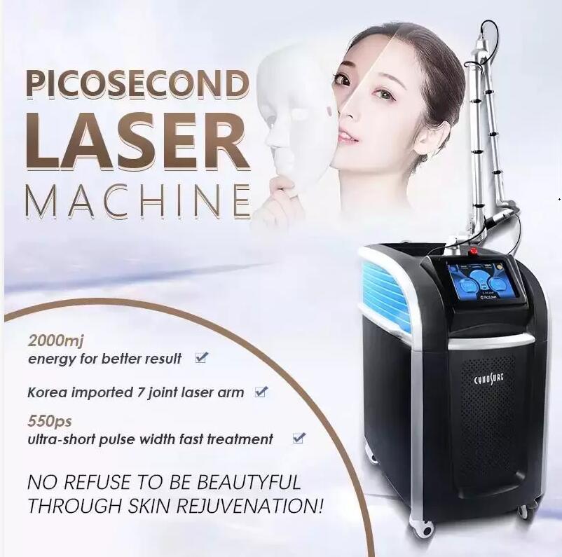 

Cost effective of pico laser tattoo removal machine picolaser skin care picosecond pigmentation removal machines with FDA 450ps