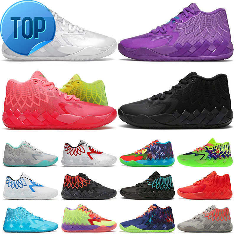 

Casual TOP Shoes Lamelo Ball Shoe MB 01 Rick And Morty Designer Casual Mens Womens Buzz City Queen City Rock Ridge Red Black Blast Not From, Unc