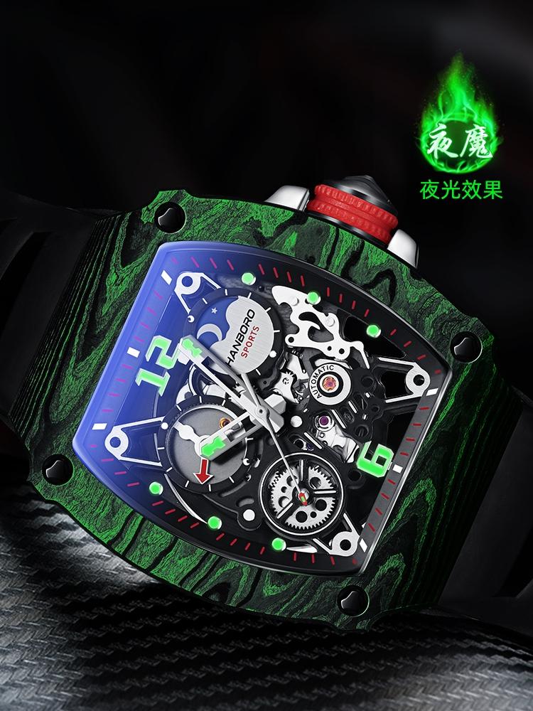 

Wristwatches 2022 Design Famous Men Watch Fully Automatic Luxury Mechanical Watches Limited Edition Man Wristwatch Quality Clock Montre Homm