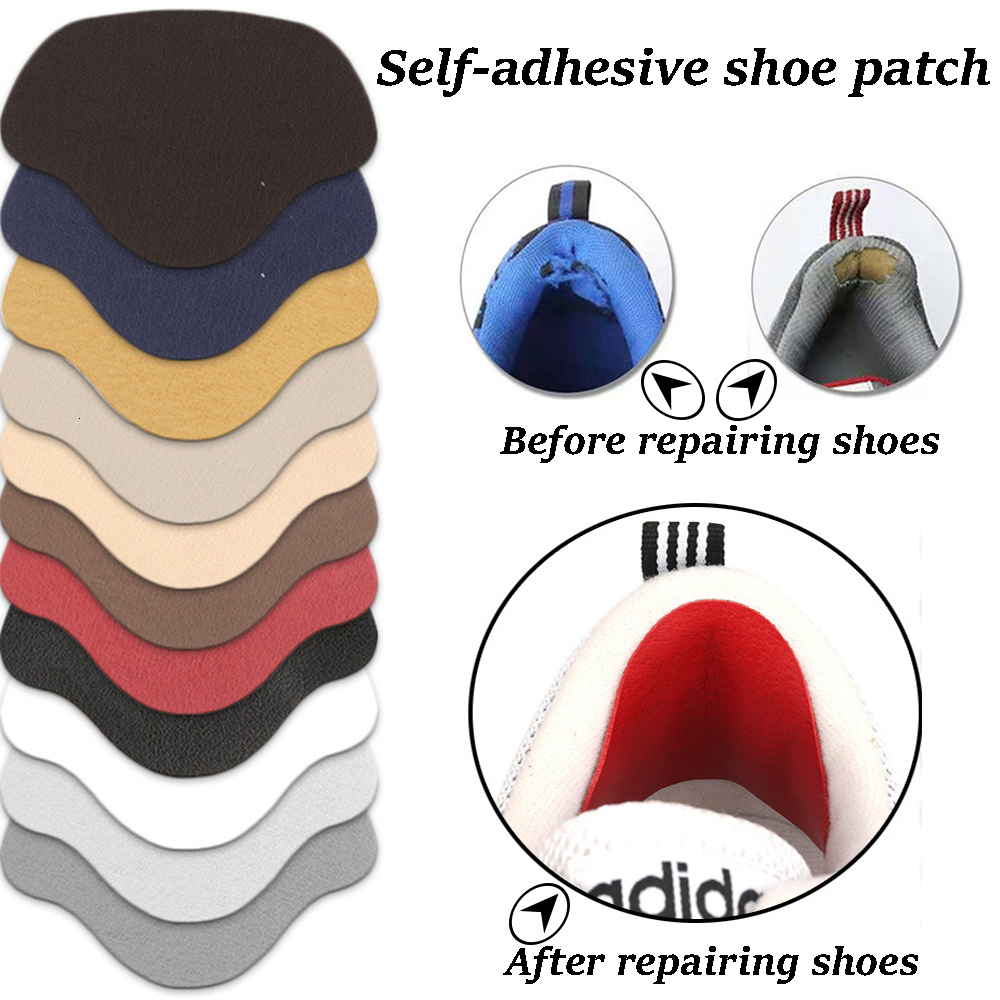 

Shoe Parts Accessories 2 Pairs Sneakers Insoles Heel Repair Subsidy Viscose Hole maker Stickers for s Sports Lining Sticky AntiWear 221208