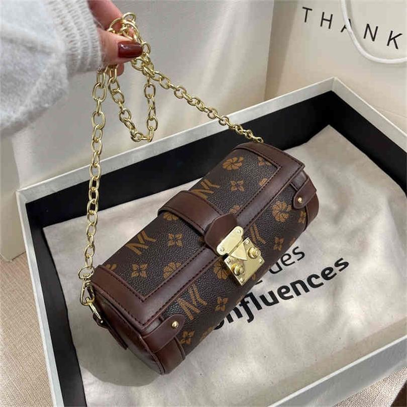 

Cheap Purses 70% Off Women's fashionable cylinder bag shoulder bag 2022, Black