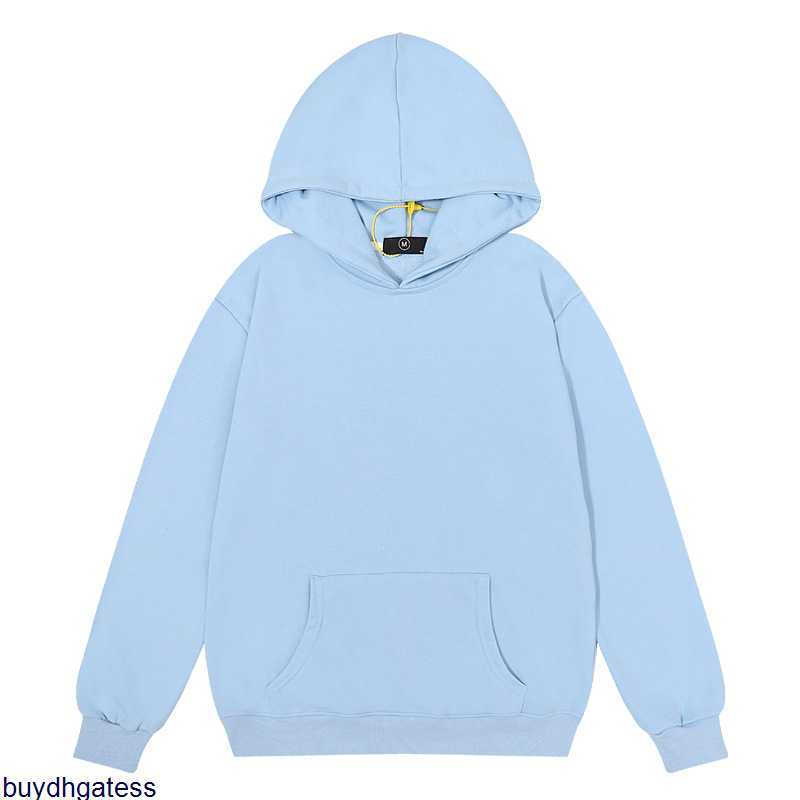 

Men's and Women's Hoodies Sweatshirt 22ss 2023 Designer Kanyes Fashion Style Autumn Winter New Free Hoover Concert Shoulder Dropping Thin Hooded Sweater for, Light blue