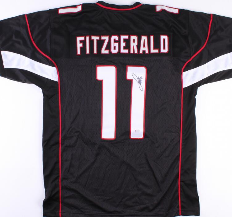 

Fitzgerald Signed Autograph signatured Autographed auto jersey shirts, Green