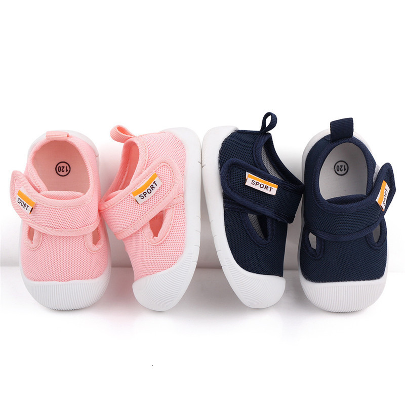 

First Walkers Baby Toddler Shoes Soft Bottom Children Cotton Casual Kids Girls Boys Breathable Walking 221208, Pink