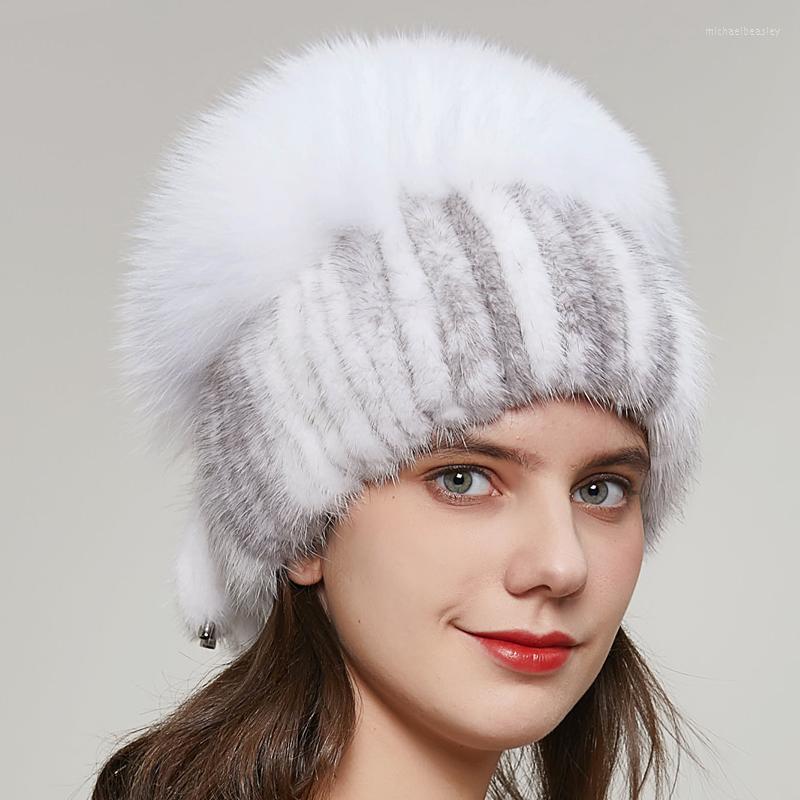 

Berets Fashion Hat Winter Warm Women's Knitted Cap Head Top With Russia StyleHY-08, Only hat