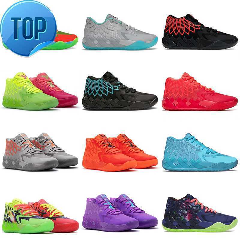 

LaMelo TOP Ball 1 Basketball Shoes MB.01 Be You LO UFO Black Blast Rick and Morty Mens Sneakers 40-46, C3 beige
