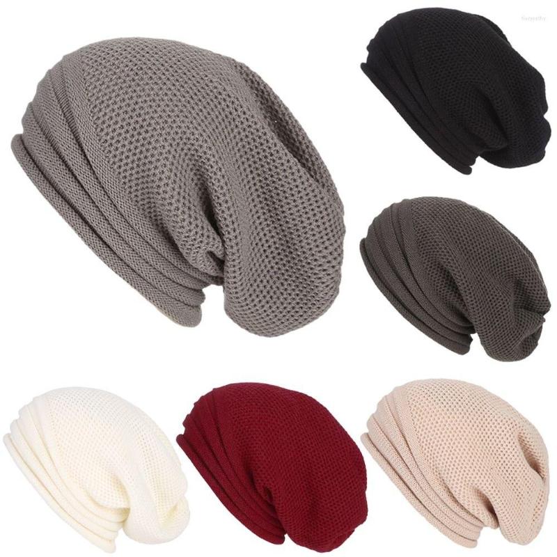

Bandanas Women Skiing Slouchy Baggy Winter Hat Beanie Warm Cap Wool Knitted