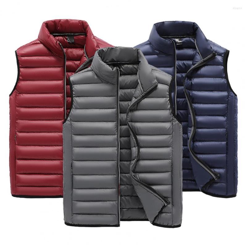 

Men's Vests Men Waistcoat Jacket Sleeveless With Invisible Pockets Male Vest Coat Streetwear Soft Fabric For Hiking, Black