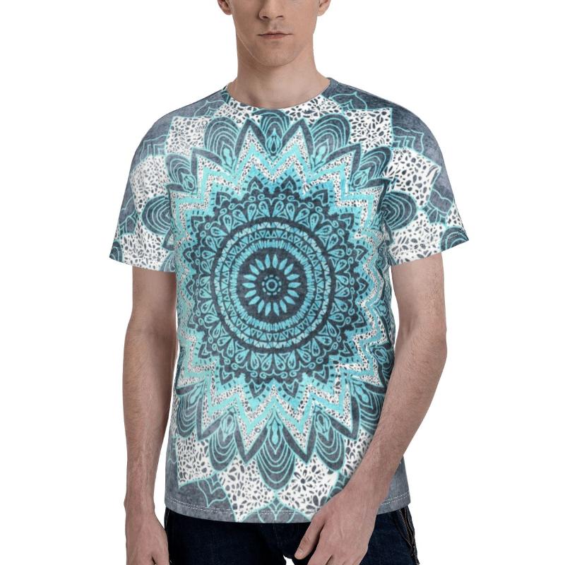 

Men' T Shirts BOHOCHIC MANDALA Bohemian Shirt Print Men Fashion Polyester Graphic Tee Short Sleeves Streetwear Tshirt Plus Size, Picture shown