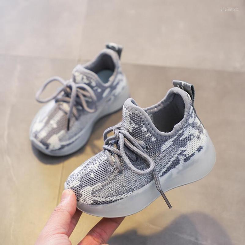 

Athletic Shoes Spring Fashionable Net Breathable Leisure Sports Kids Running For Girls Boys Brand Children, Black